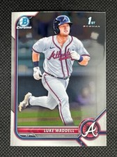 2022 Bowman Chrome Luke Waddell 1st BCP-48