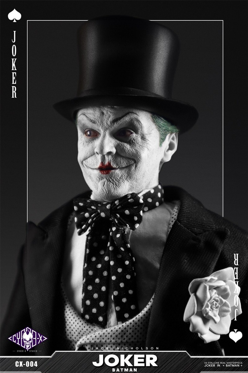 CYBER-X studio cx004 1/6 Black Suit Joker 1989 Jack CYBER-X studio cx004 1/6 Black Suit Joker 1989 Jack
