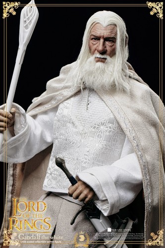 Asmus Toys The Lord of the Rings Gandalf The White with War Horse 1/6 Figure - Picture 8 of 19