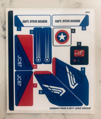 LEGO Super Heroes: Captain America Jet Pursuit (76076) for sale