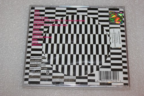 LADY GAGA - ARTPOP CD - PL RELEASE POLISH STICKERS RERE - Picture 2 of 2