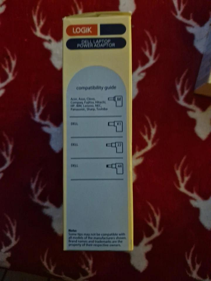 Logik LPDELL24 universal laptop power adapter Set for dell Laptops - Image 2 of 4