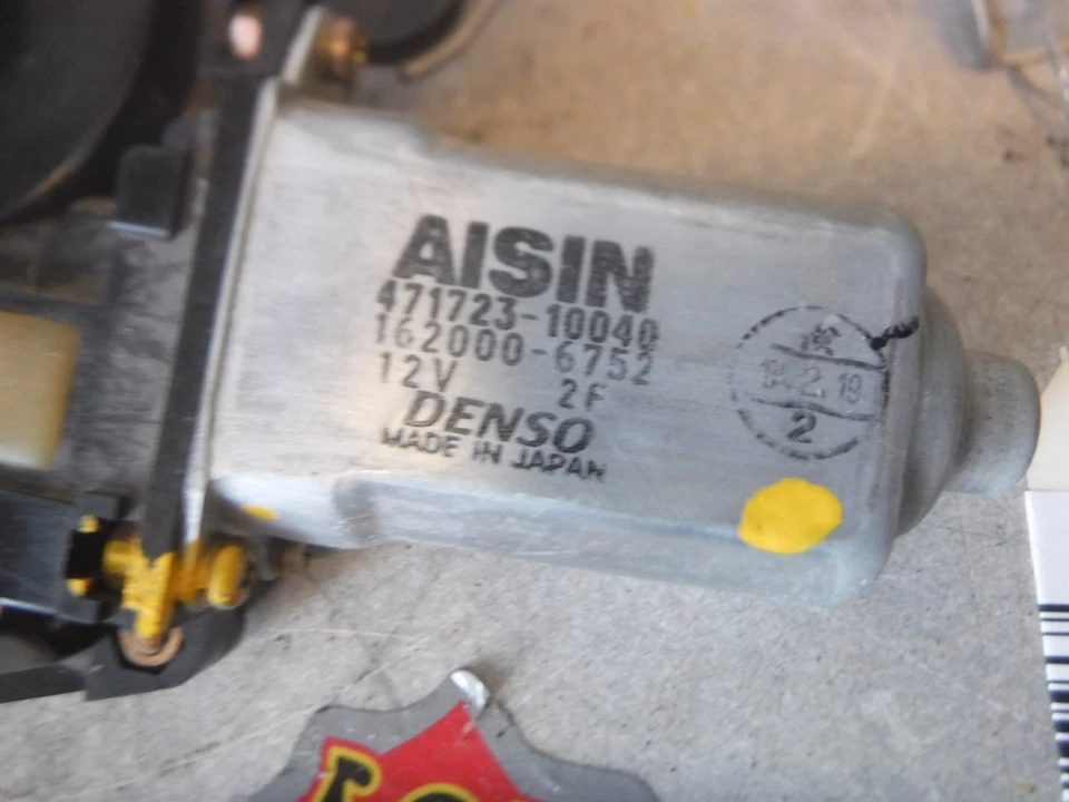 01-07 Toyota Sequoia 04-06 Tundra doble cabina OEM techo corredizo motor de vidrio Foto 3 de 4