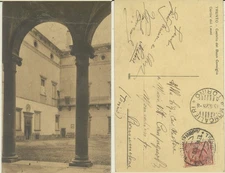 TRENTO -CASTELLO DEL BUON CONSIGLIO 1926 PIEGA CARTOLINA