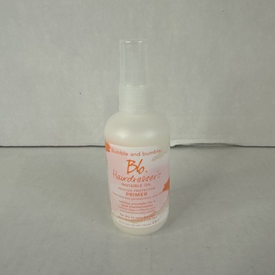 NEW Bumble and Bumble BB Hairdresser's Invisible Oil Primer 4.2oz