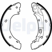 Delphi Bremsbackensatz LS1925 FüR Ducato Peugeot CitroËN Fiat Boxer Jumper Bus 1