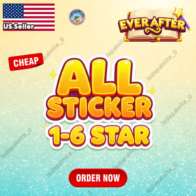 MOGO Stickers Go  Ever After Album   All Sticker 1-6  Available  Fast Delivery