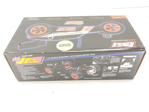 Losi RC Car 1/16 Mini JRX2 Brushed 2 Wheel Drive Buggy RTR New in Box Black - Picture 4 of 6