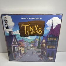 Tiny Towns Board Game Peter McPherson AEG Resource Building Game