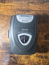 Lenoxx Sound AM/FM Stereo Cassette Player Model: 919 black/works