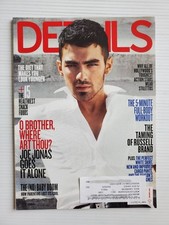 2011 DETAILS mag JOE JONAS Patrick Wilson EVA GREEN Russell Brand Jamie Hince