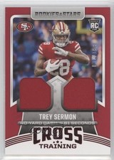 2021 Panini Rookies & Stars Cross Training Relics 82/199 Trey Sermon #CT-26 0s55
