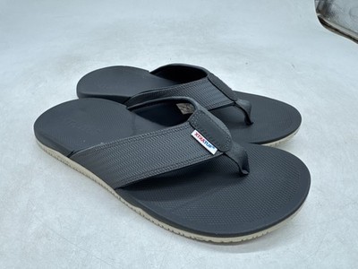 XtraTuf Explorer Grade Auna Men's Gray Slip On Synthetic Flip Flop Sandals - 9
