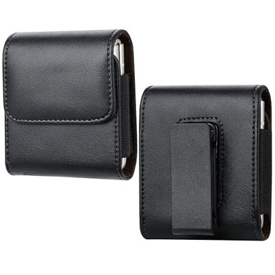 Motorola RAZR, Samsung Z Flip Case Belt Loop 360° Rotatable Leathers Magnetic
