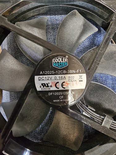 Lot - 11 Cooler Master + 120mm, 230 Gaming PC Cooling Fan, Guard TT-2030 AC23030 - Photo 21/24