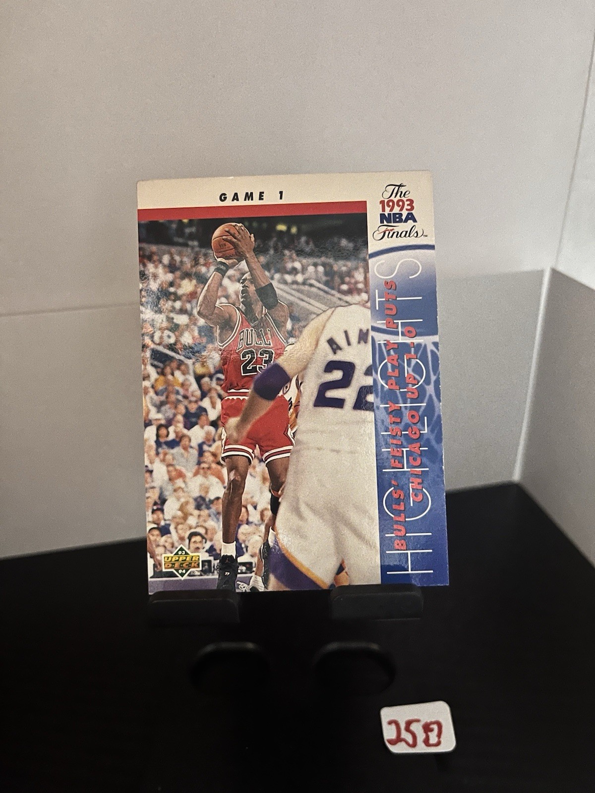 1993-94 Michael Jordan Upper Deck 1993 Finals Game 1 #198 CHICAGO BULLS NM