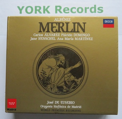 ALBENIZ - Merlin EUSEBIO / ALVAREZ / DOMINGO / HENSCHEL - Ex Con 2 CD Set Decca