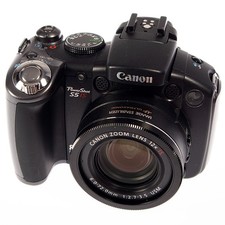 CANON PowerShot S5 IS Digital Camera - 12x Zoom - Tested - Excellent Condition