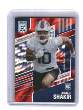 2022 Donruss Elite #166 Khalil Shakir Aspirations Shimmer #/499
