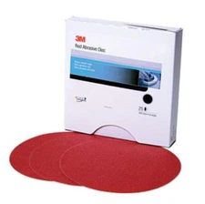 3m Company 3M-1109 Red Abrasive Stikit Disc, 6 In, P320, 100 Discs Per Roll