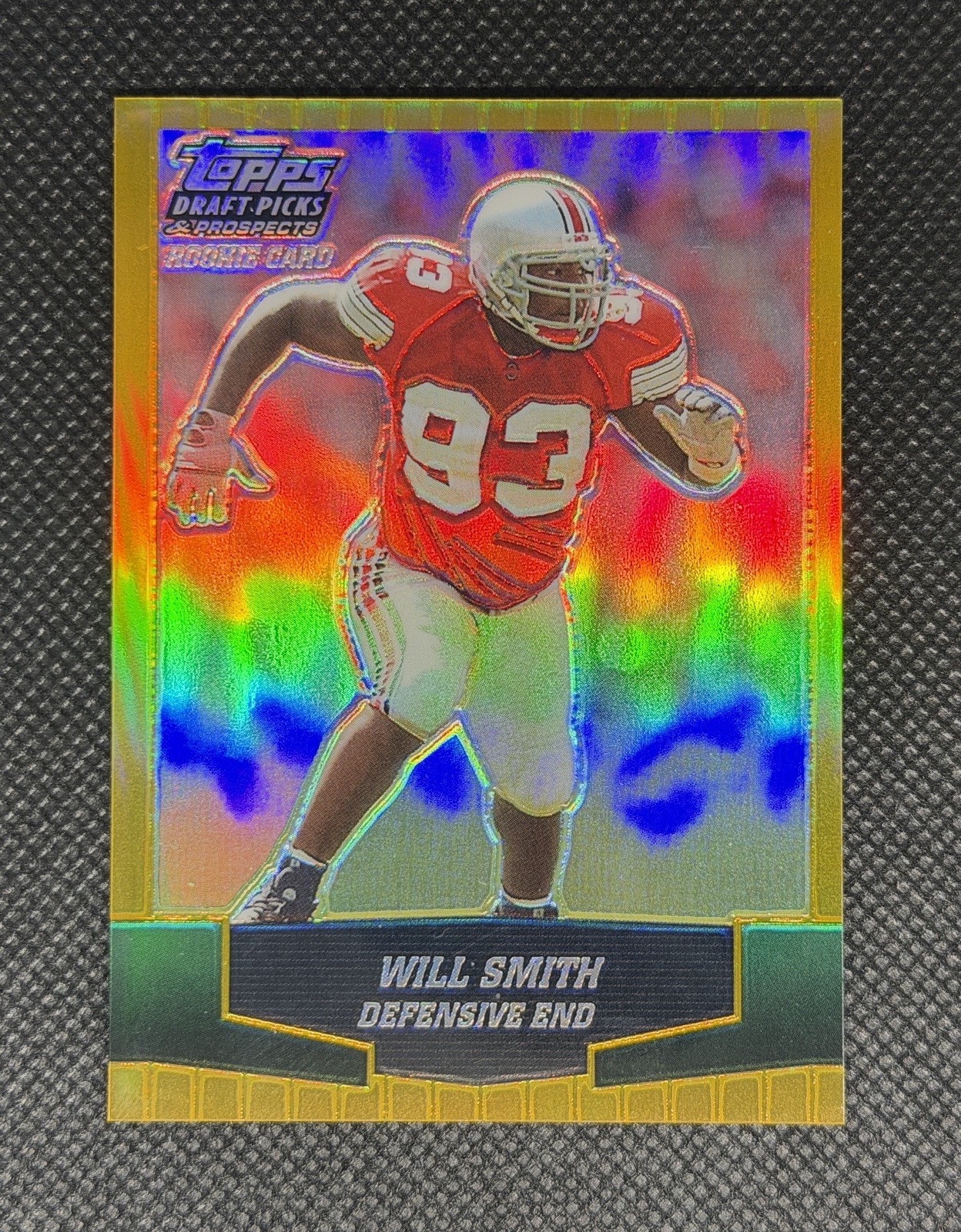 Will Smith Topps Draft Picks & Prospects #149 Gold Chrome