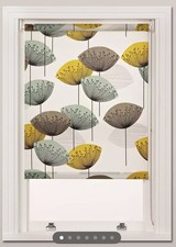 Sanderson Dandelion Clocks Daylight Roller Blind - Chaffinch
