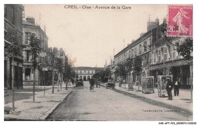 CAR-AFTP23-1131-60 - CREIL - Oise - Avenue de la gare