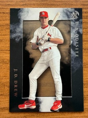 1999 EX Century - E-X-Quisite J.D. Drew #2 EX