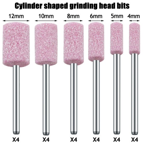 48 Pieces Abrasive Mounted Stone Grinding Wheel Head Mounted Grinding Point S... - Picture 2 of 7