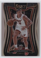 2024-25 Panini Select Mezzanine Silver Prizm Keshad Johnson #387 1m9q