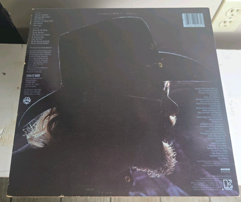 HANK WILLIAMS JR. - Greatest Hits 1982 Vinyl LP Record Album Elektra 60193 - Image 2 of 4