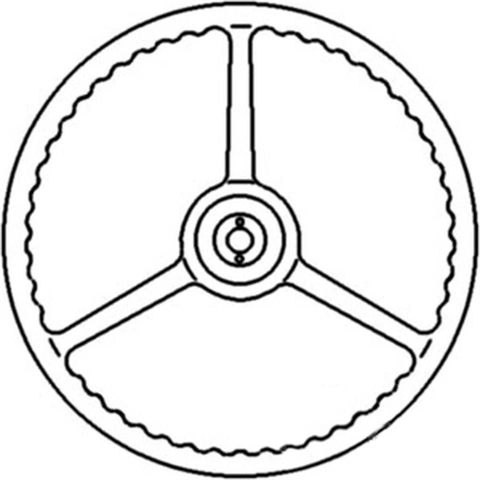 385156R1 Steering Wheel Fits International Fits Case 1066 706 966 766 1086 856 - Image 2 of 4