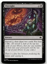 Diresight 91 Common Bloomburrow Magic: The Gathering