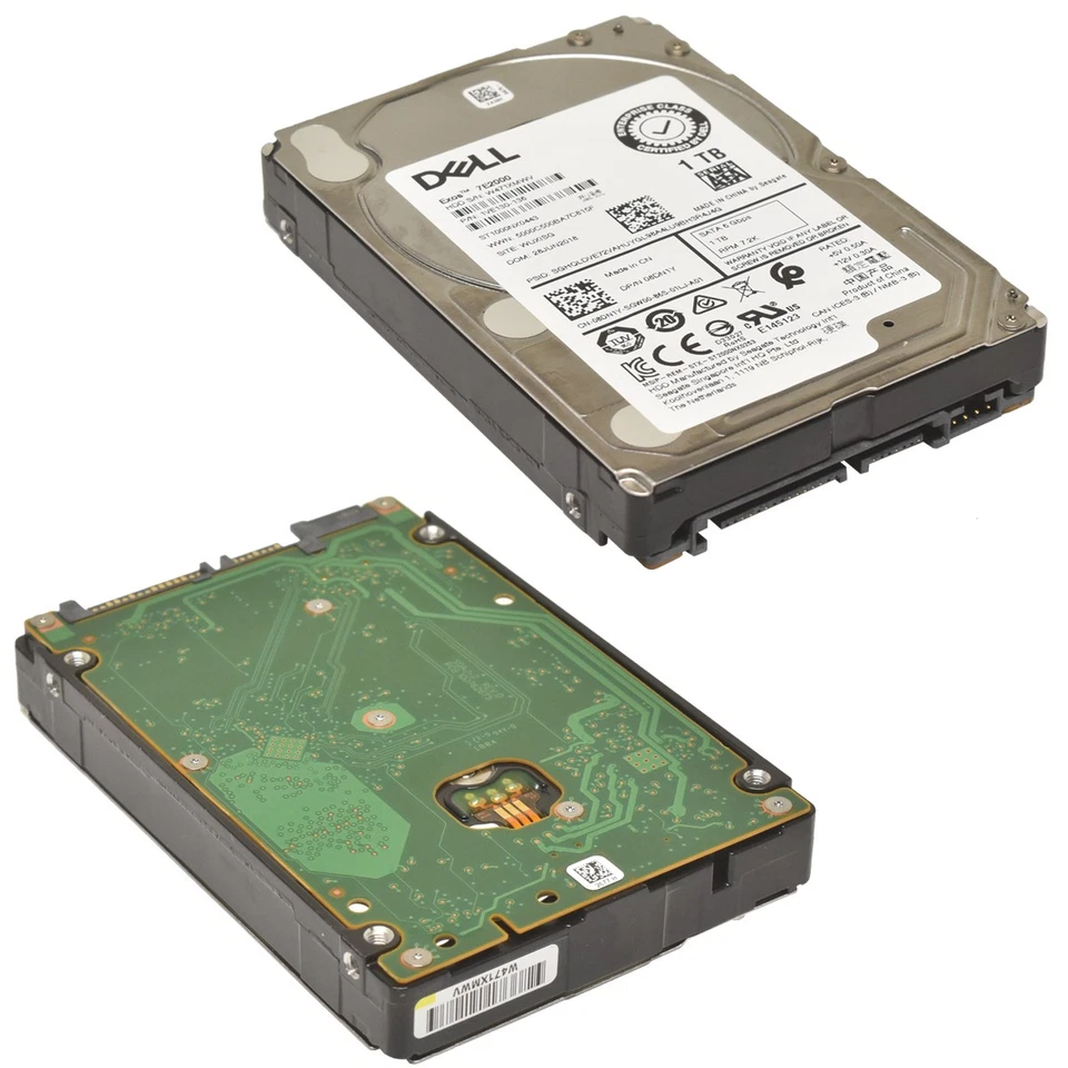 Dell Exos 1TB 2.5" 7.2K 6G SATA HDD Festplatte 08DN1Y PowerEdge R740 - Bild 4 von 4