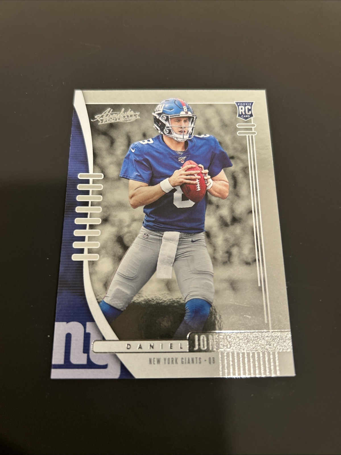 2019 Panini Absolute - Rookie Daniel Jones #107 (RC) New York Giants