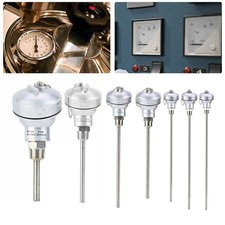 RTD PT100 Temperature Sensor Probe 1/2" NPT Thread Thermocouple Terminal-Head