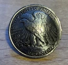 1943 Walking Liberty Half Dollar Pin