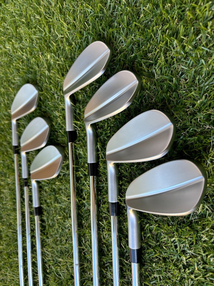 Milled Muscleback Iron Set 4PW Stiff LH No Logo Blank Heads eBay
