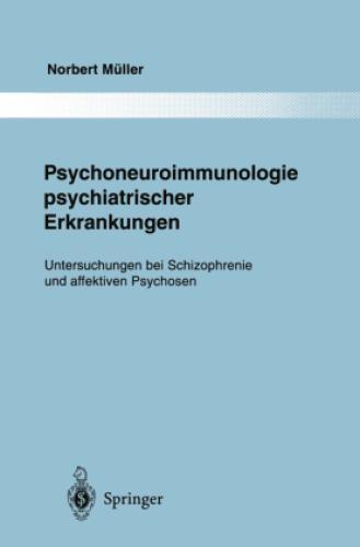 Thumbnail - Psychoneuroimmunologie Psychiatrischer Erkrankungen Untersuchungen Bei