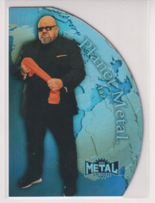 Tazz 2022 Upper Deck AEW Planet Metal Card PM-22 $1.00 Shipping WWE