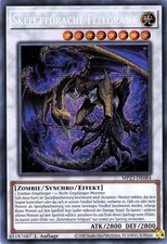 Yu Gi Oh! Skelettdrache Fellgrant Mp23-DE084 Secret Rare