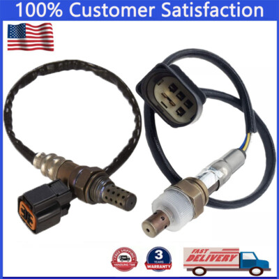 Set 2 Up+Down Oxygen Sensors For Kia 2.0L Spectra 2004 -2009 Spectra5 2005 -2009