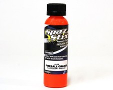 Spaz Stix Fireball Orange Fluorescent Airbrush Paint : R/C Lexan Body SZX02100