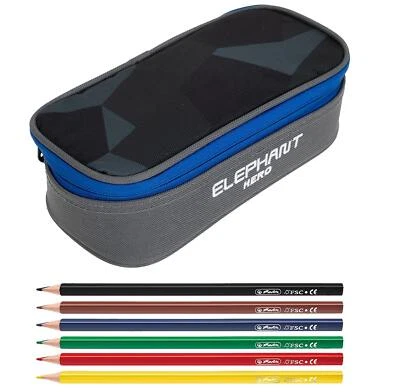 Mäppchen Box Elephant Hero Signature Federmäppchen Pennal 12773 Cyber Camo BL +s