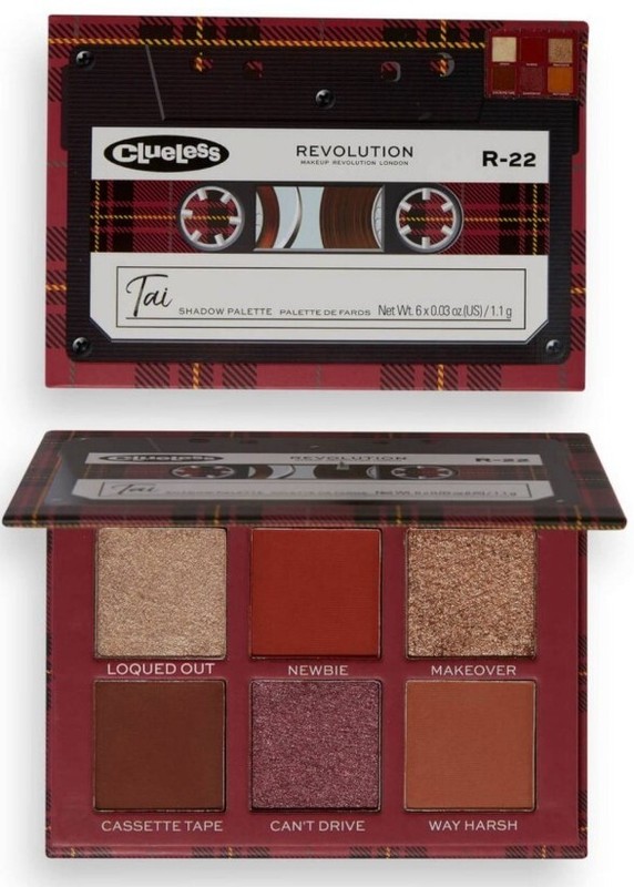 CLUELESS - Tai's Mixed Casette Tape - 6 Color Eyeshadow Palette - New In Box