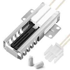 WB13K21 Gas Range Oven Flat Igniter with Connector Plug, 5303935066 Oven Igniter