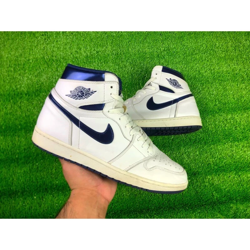 Jordan 1 OG 1986 High Metallic Blue for Sale | Authenticity