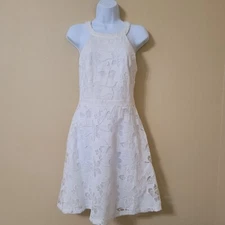 Guess Los Angeles Womens Lace Dress Sz 4 Cottagecore Wedding Fairy Whimsical