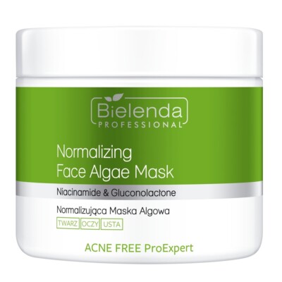 5902169058968 Acne Free ProExpert normalizująca maska algowa 160g Bielenda Profe