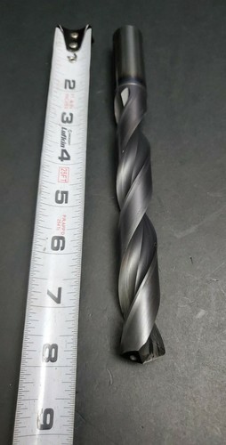 Allied 20mm Solid Carbide Coolant Fed Drill TiAlN 6xD 0.7874" Machinist Bit Oil